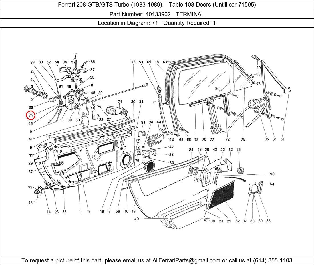 Ferrari Part 40133902