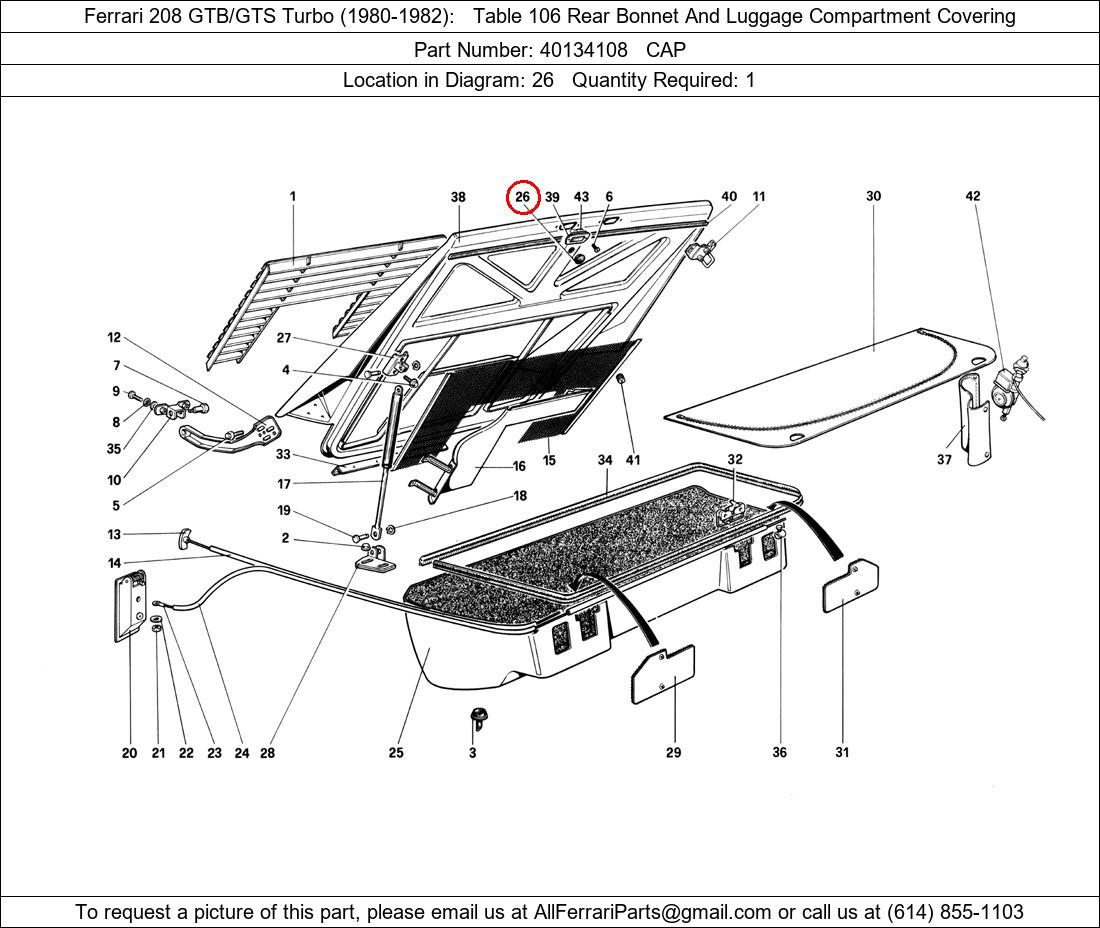 Ferrari Part 40134108