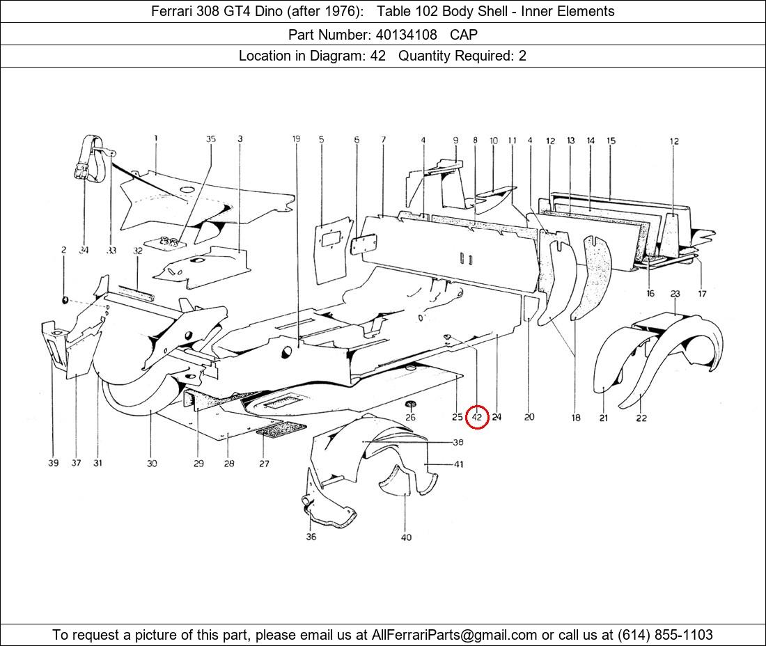 Ferrari Part 40134108