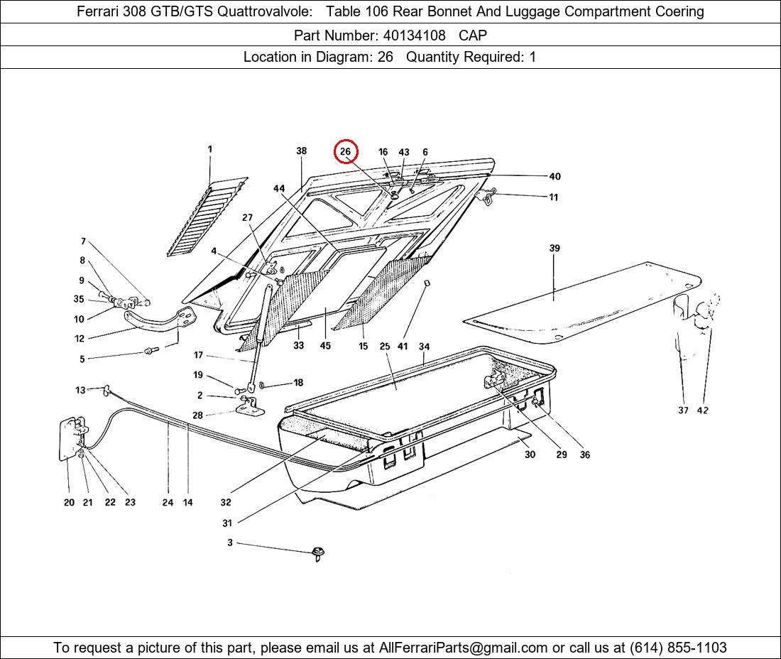 Ferrari Part 40134108