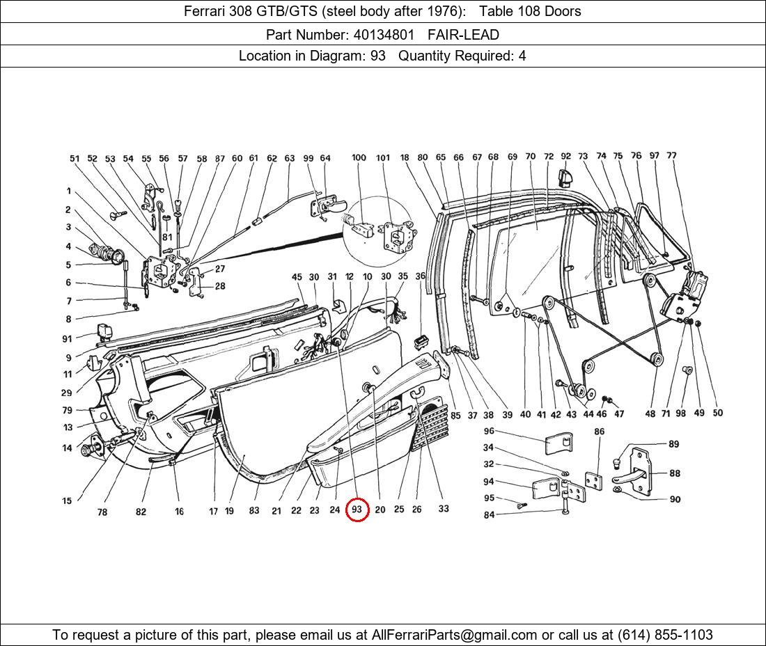 Ferrari Part 40134801