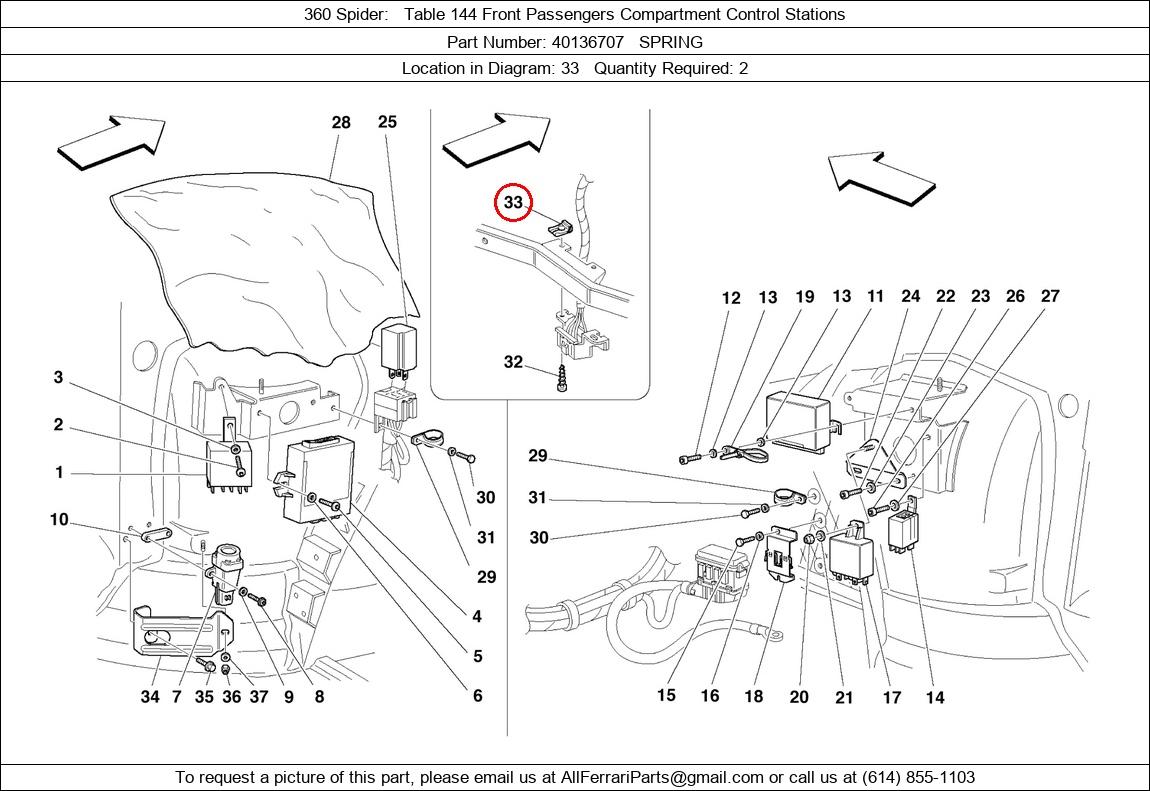 Ferrari Part 40136707