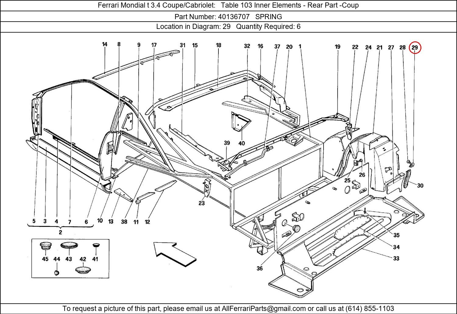 Ferrari Part 40136707