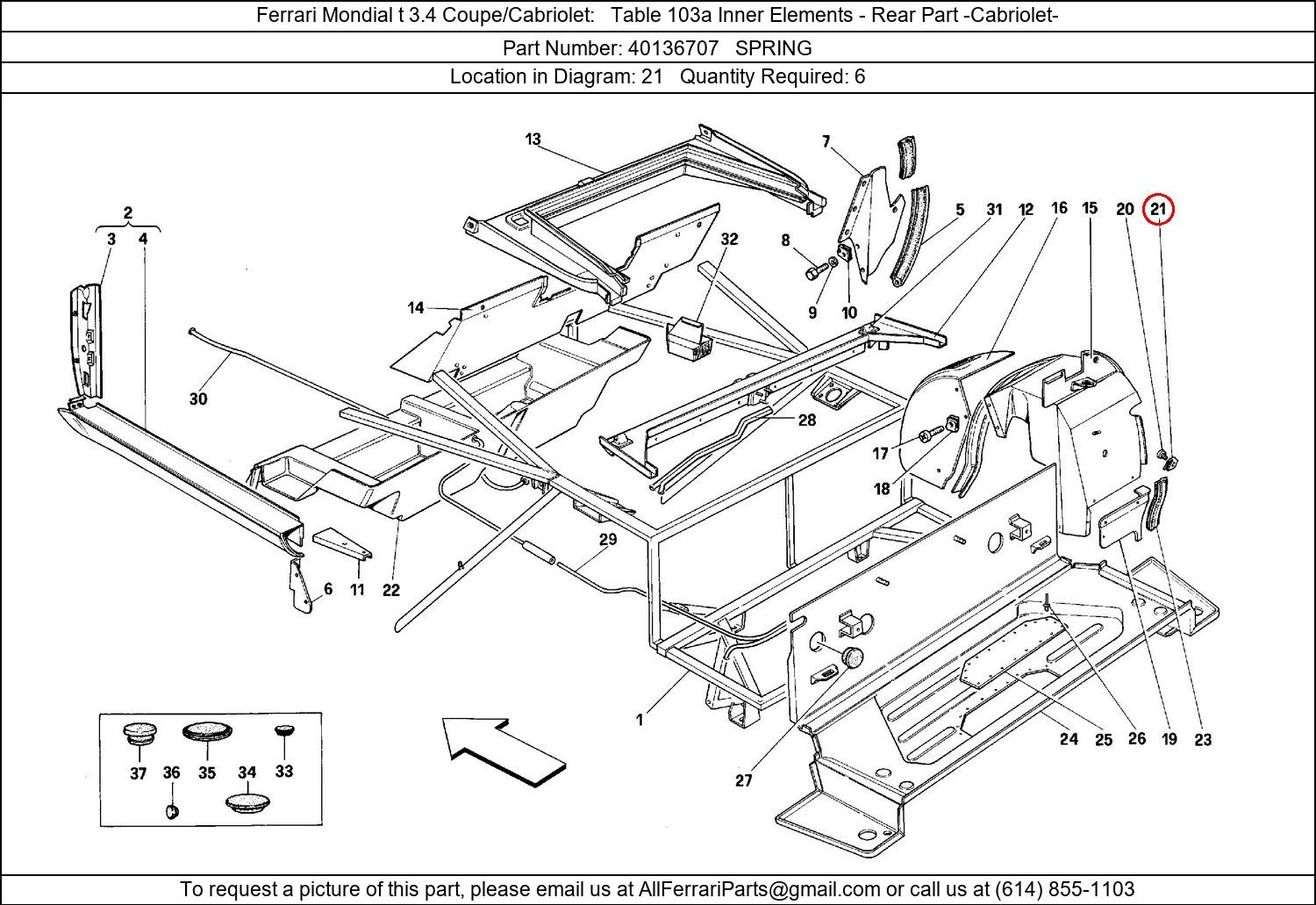 Ferrari Part 40136707