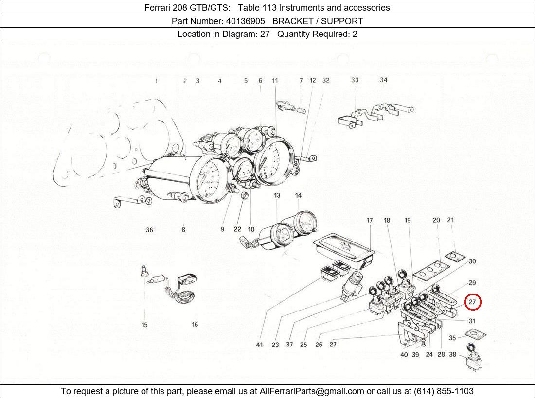 Ferrari Part 40136905