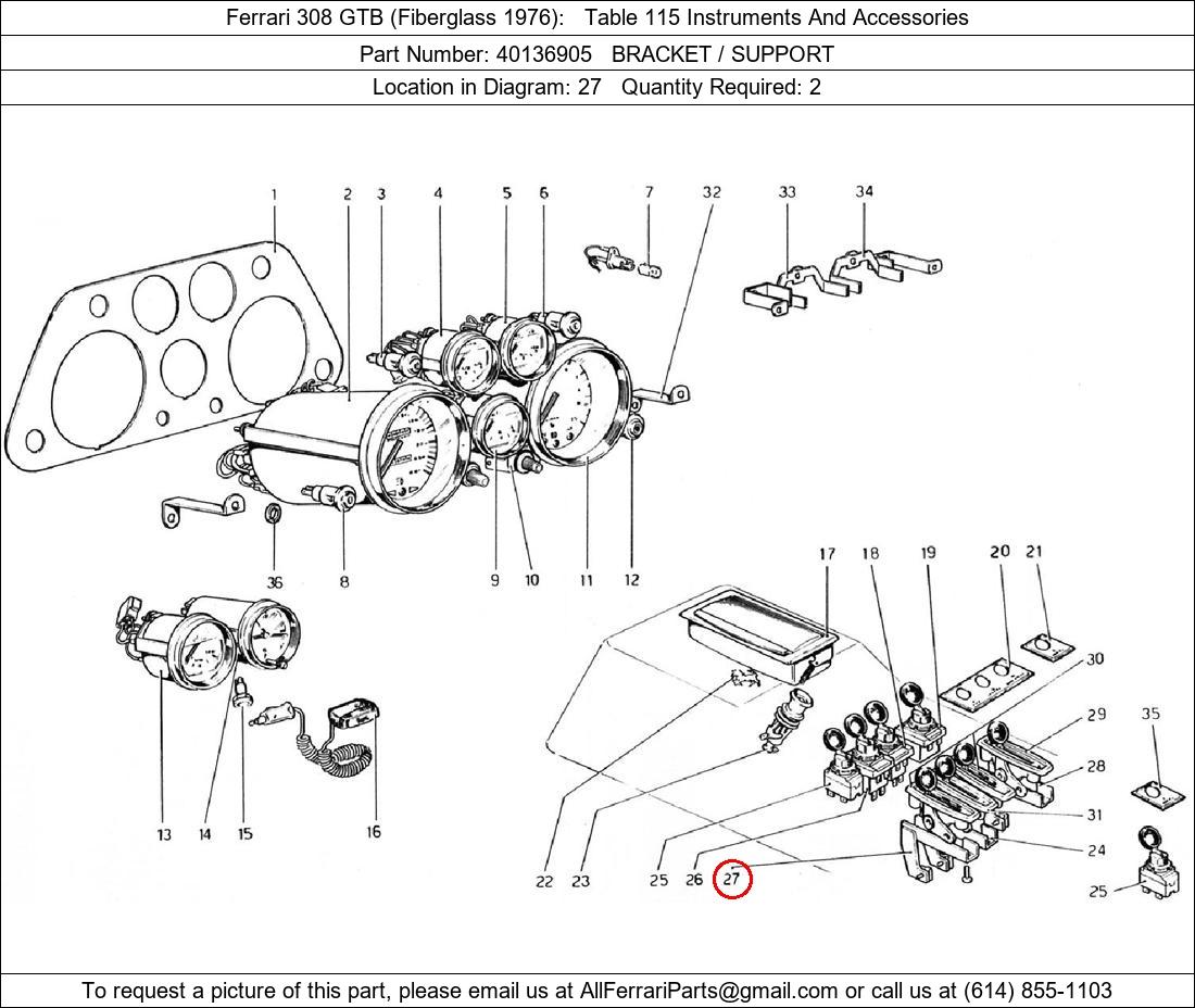 Ferrari Part 40136905