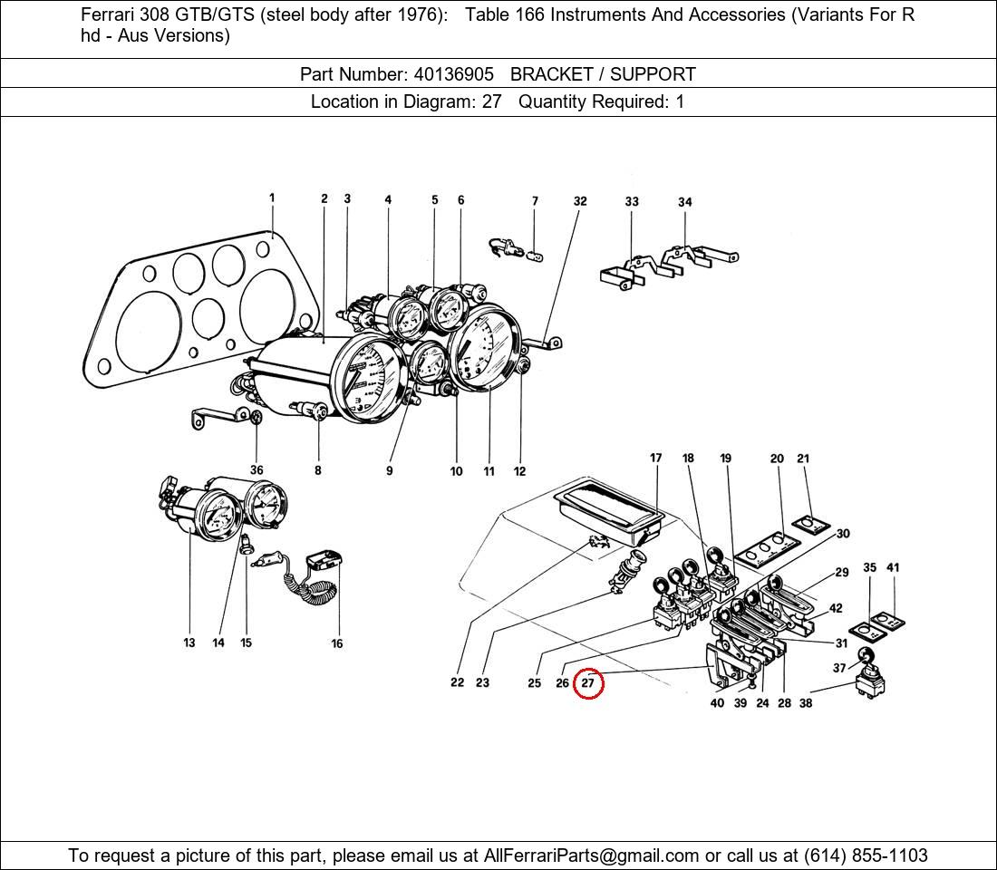 Ferrari Part 40136905