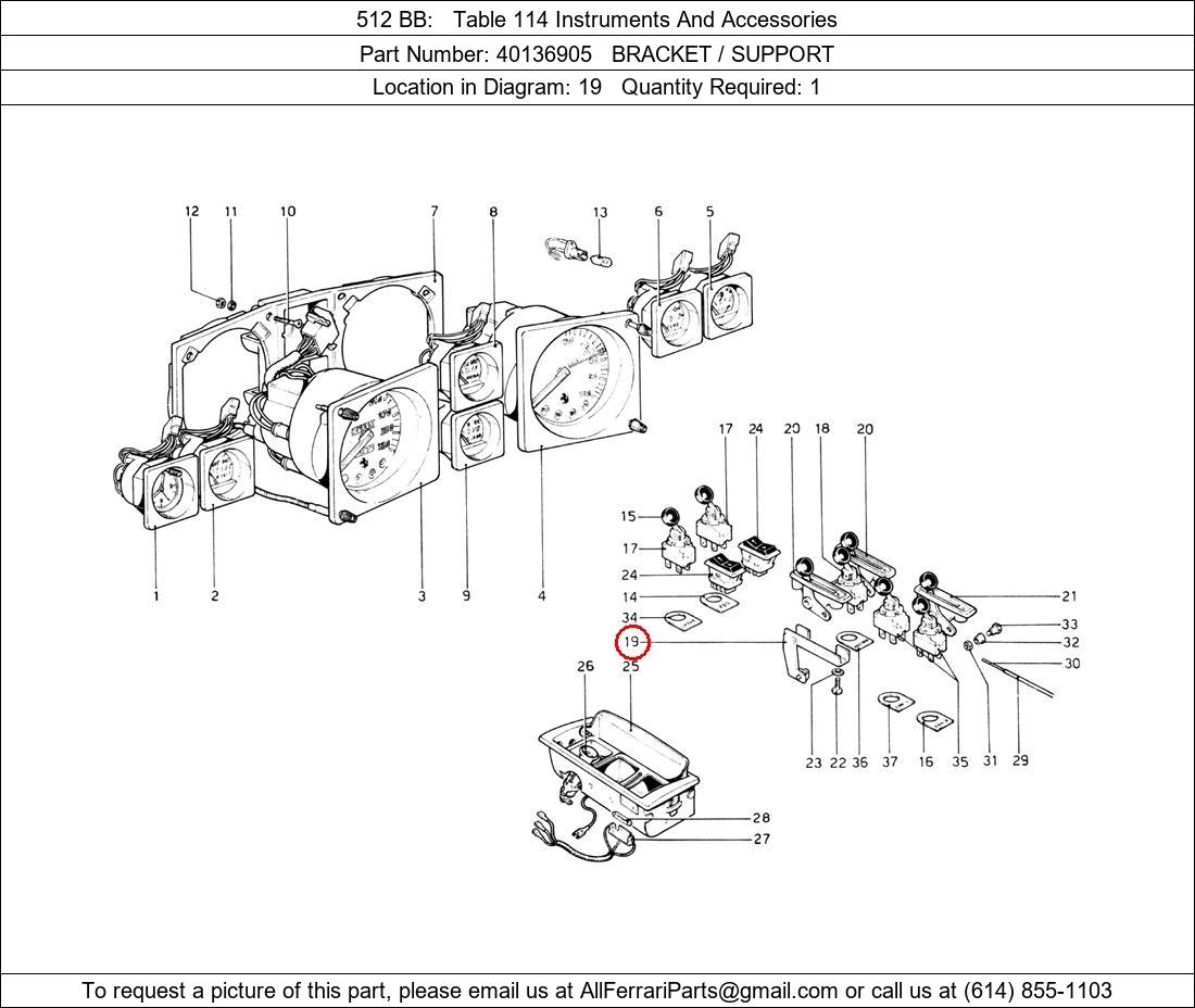 Ferrari Part 40136905