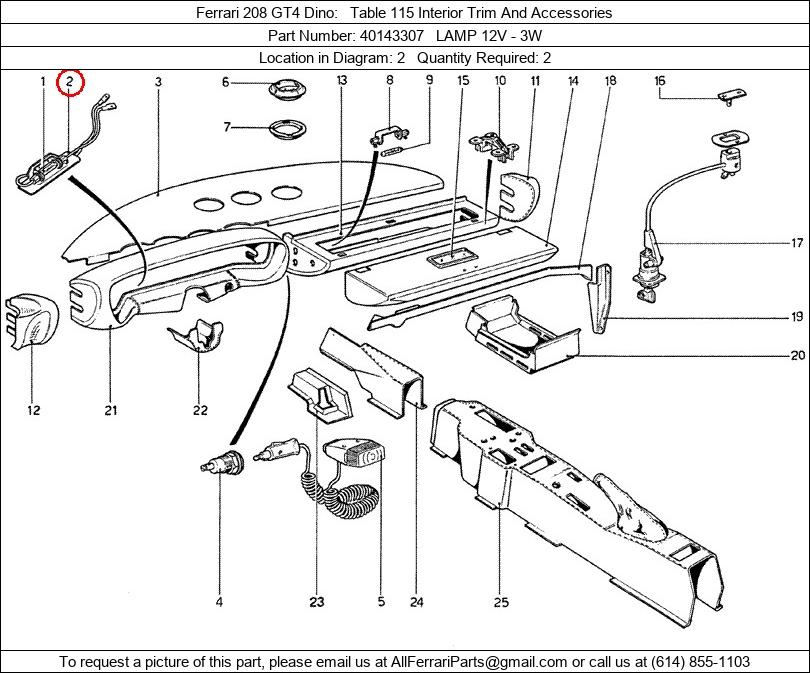 Ferrari Part 40143307