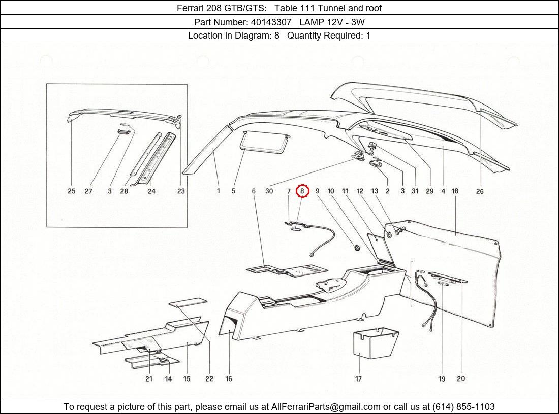 Ferrari Part 40143307