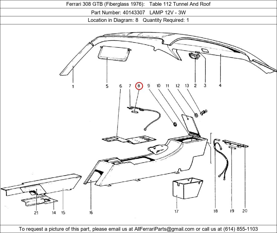 Ferrari Part 40143307