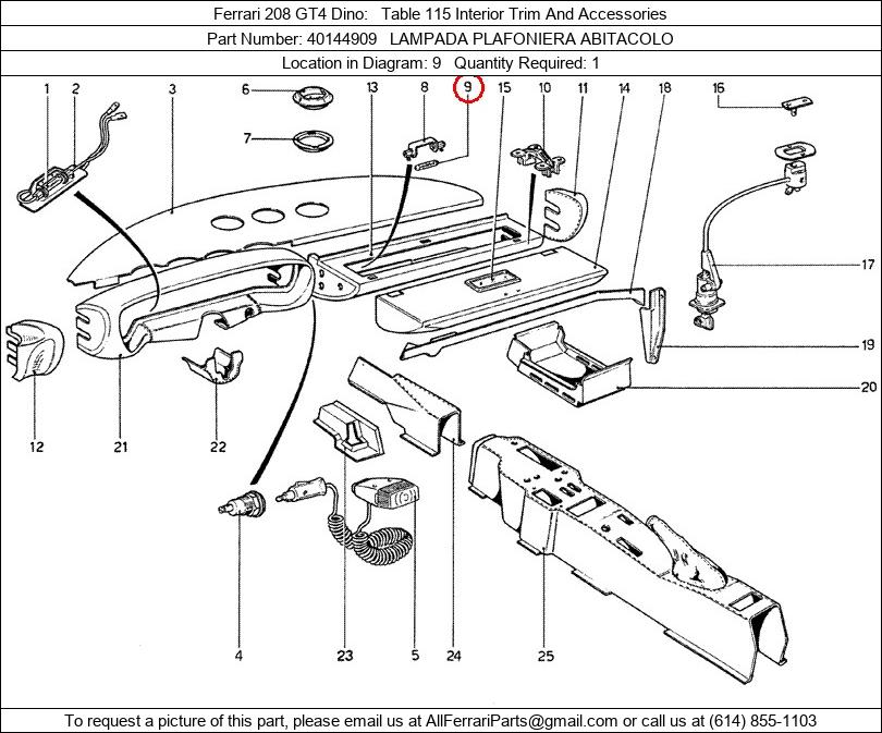 Ferrari Part 40144909