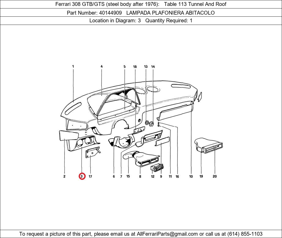 Ferrari Part 40144909