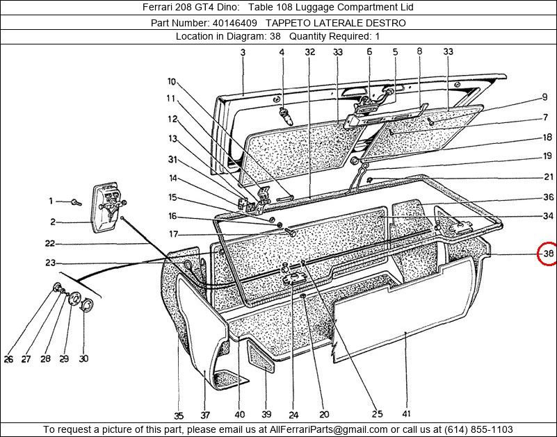 Ferrari Part 40146409