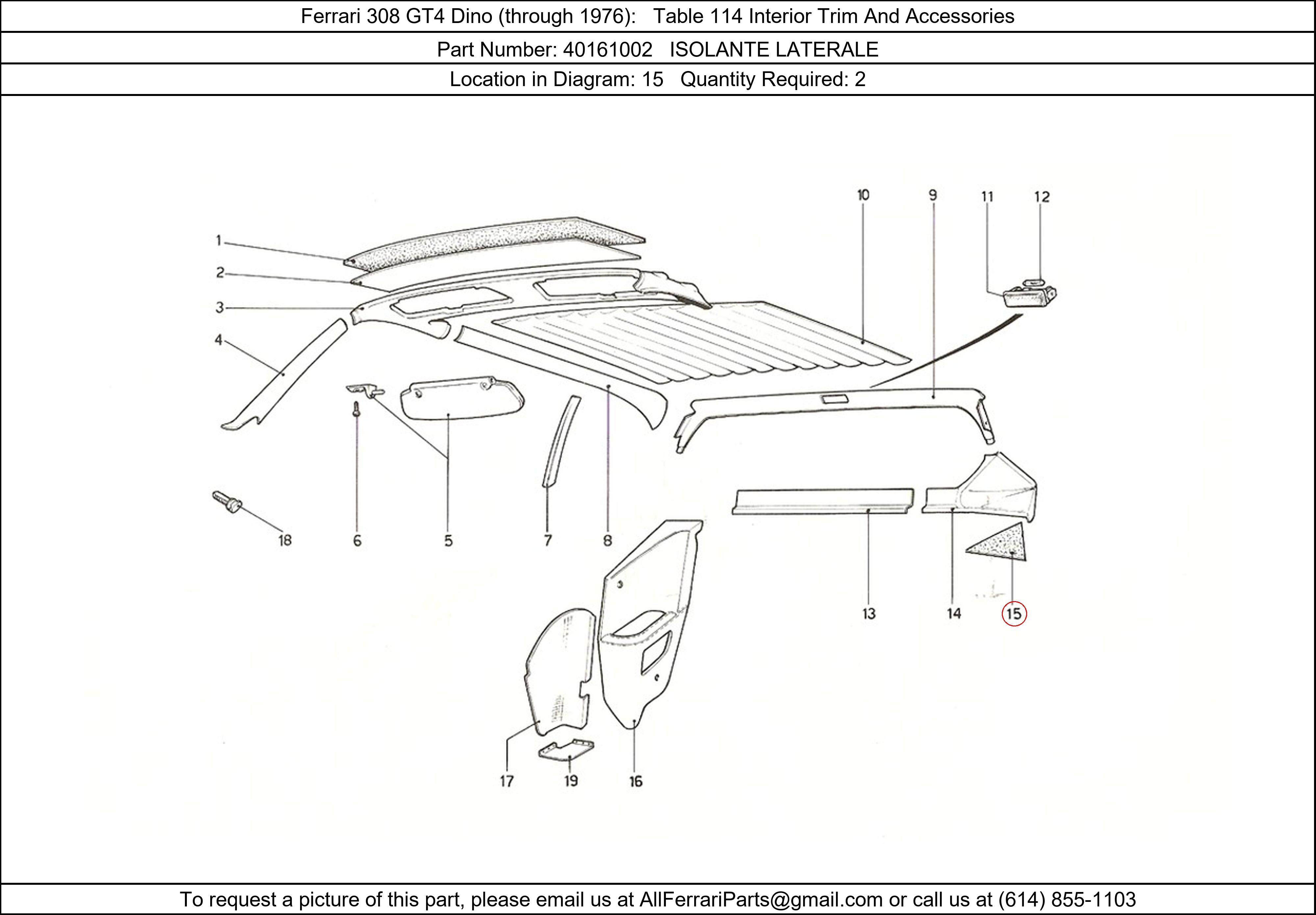 Ferrari Part 40161002