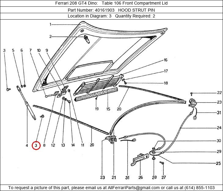 Ferrari Part 40161903