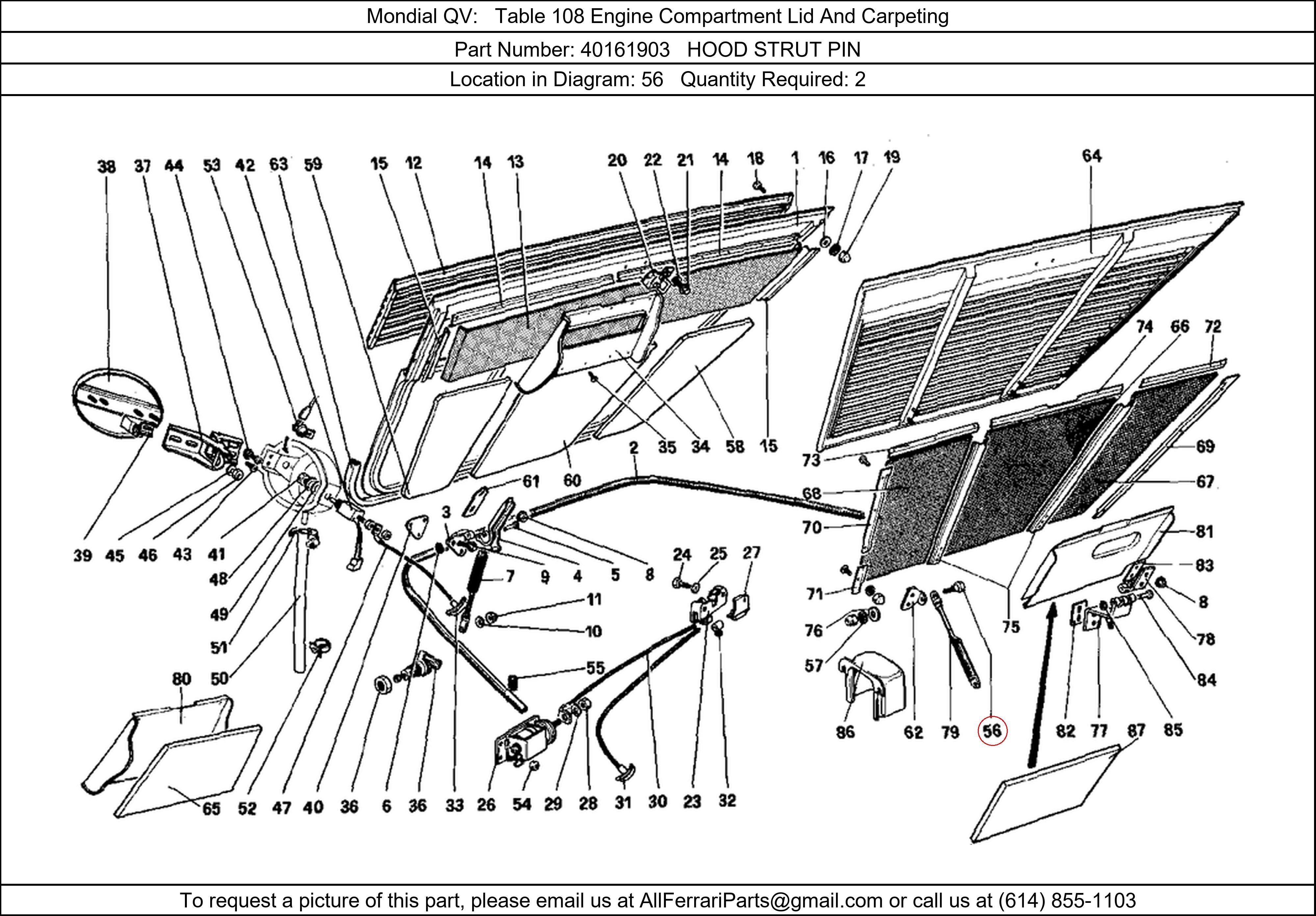 Ferrari Part 40161903