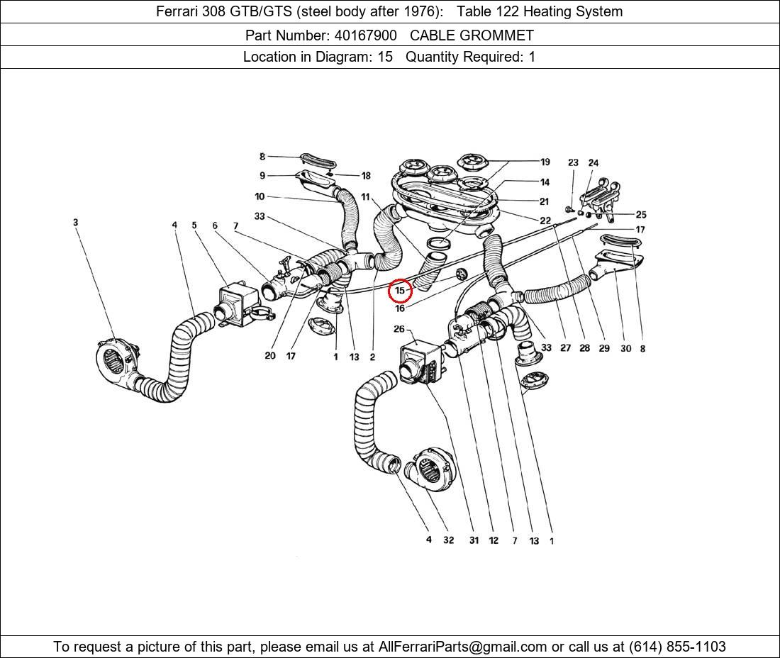 Ferrari Part 40167900