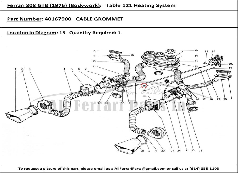 Ferrari Part 40167900