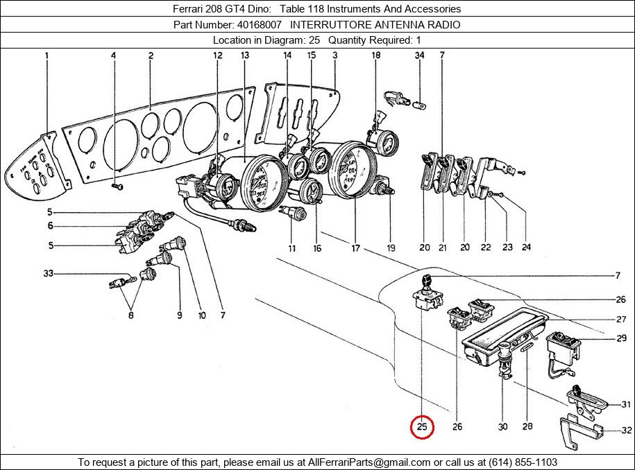 Ferrari Part 40168007