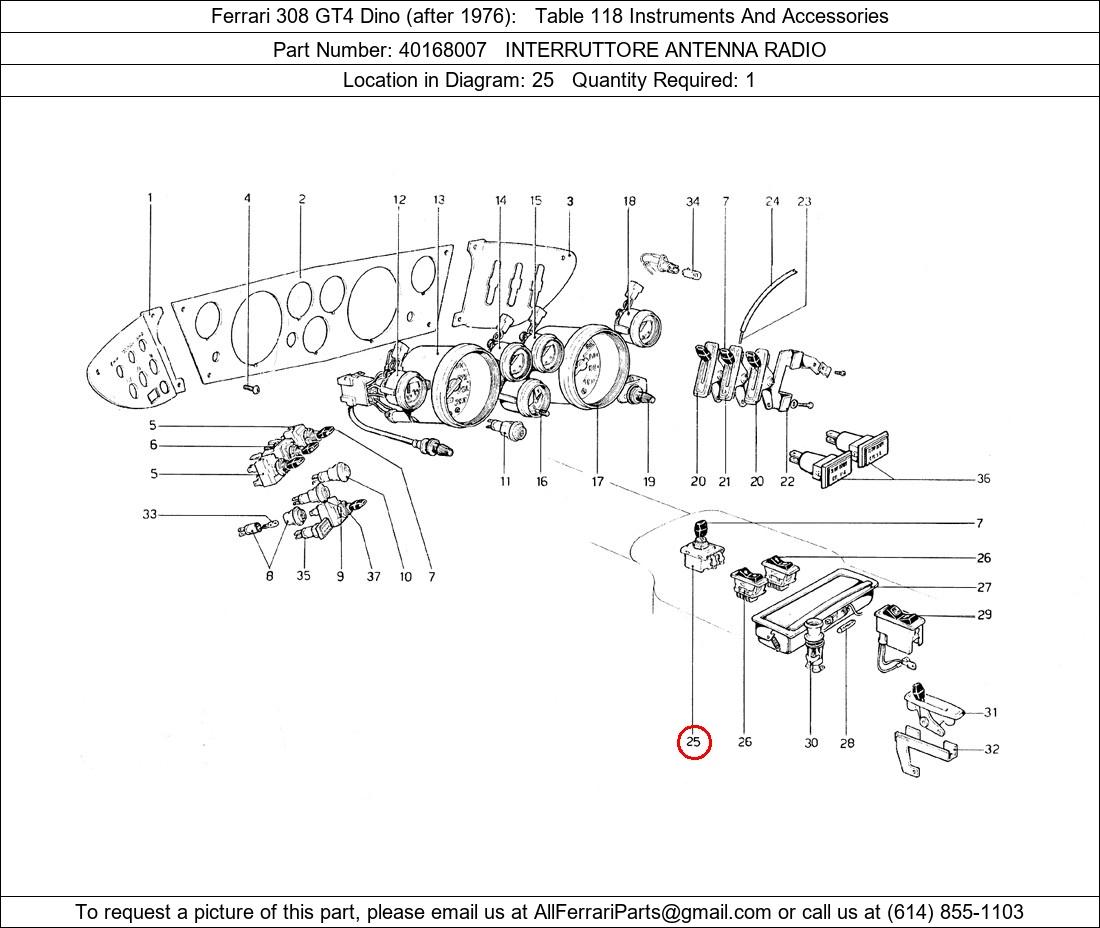 Ferrari Part 40168007