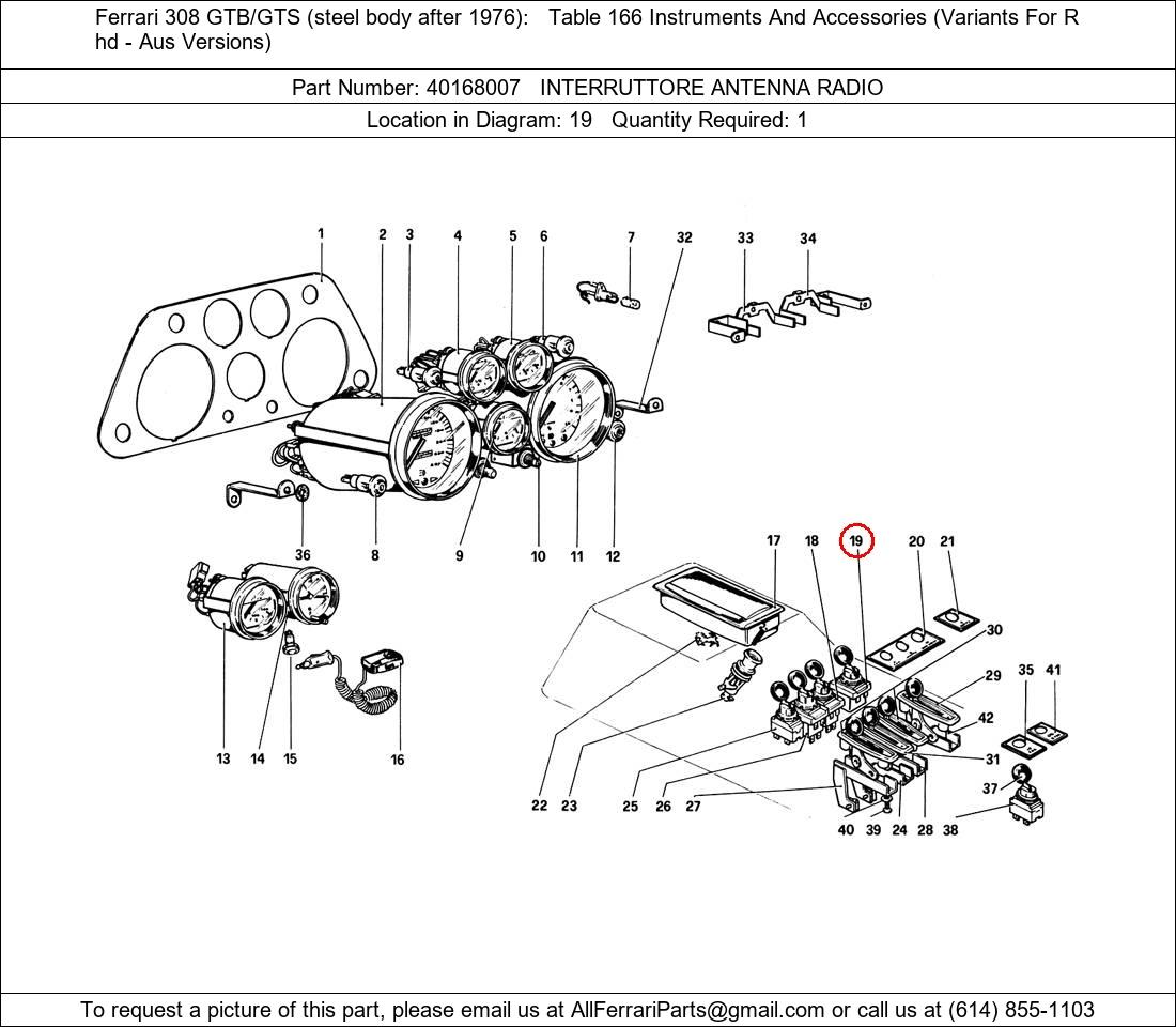 Ferrari Part 40168007