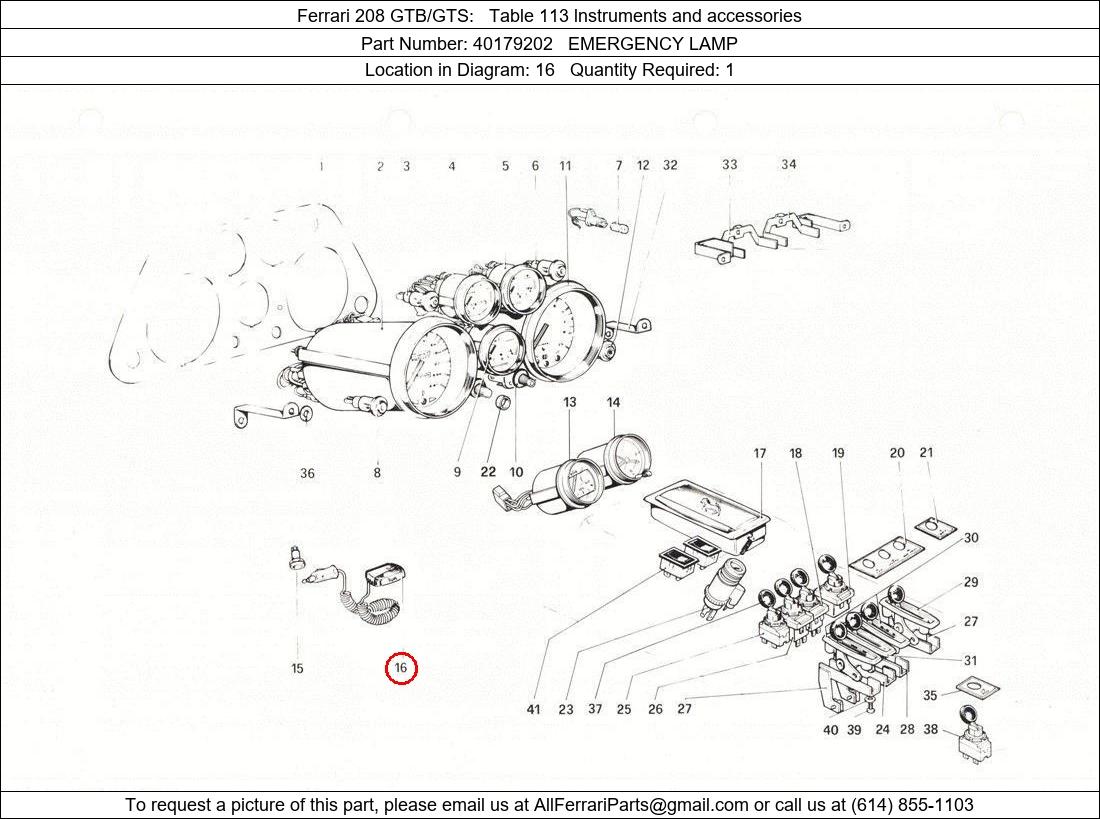 Ferrari Part 40179202