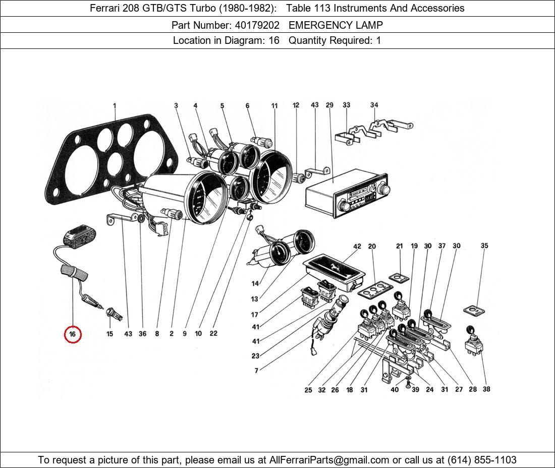 Ferrari Part 40179202