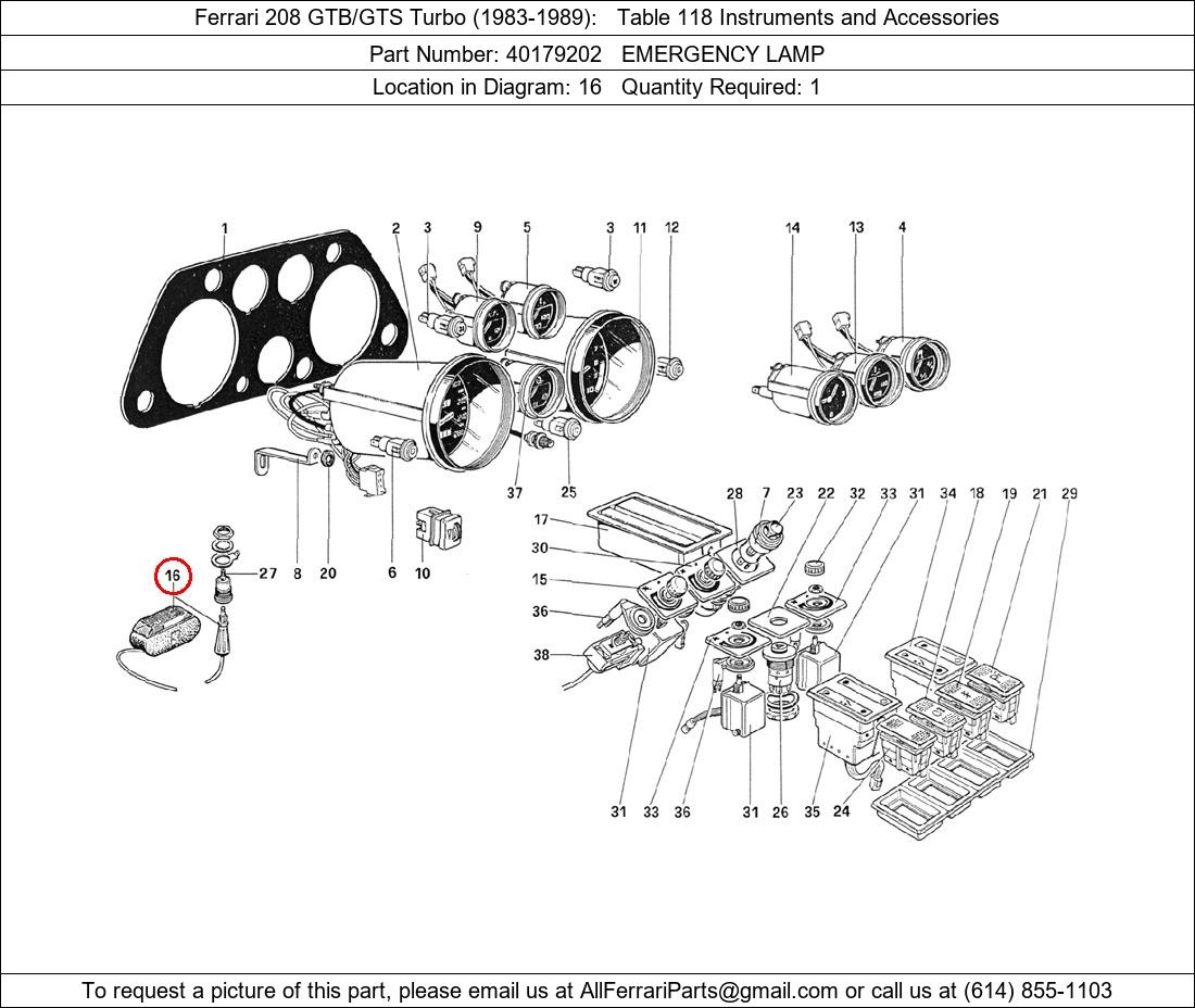 Ferrari Part 40179202