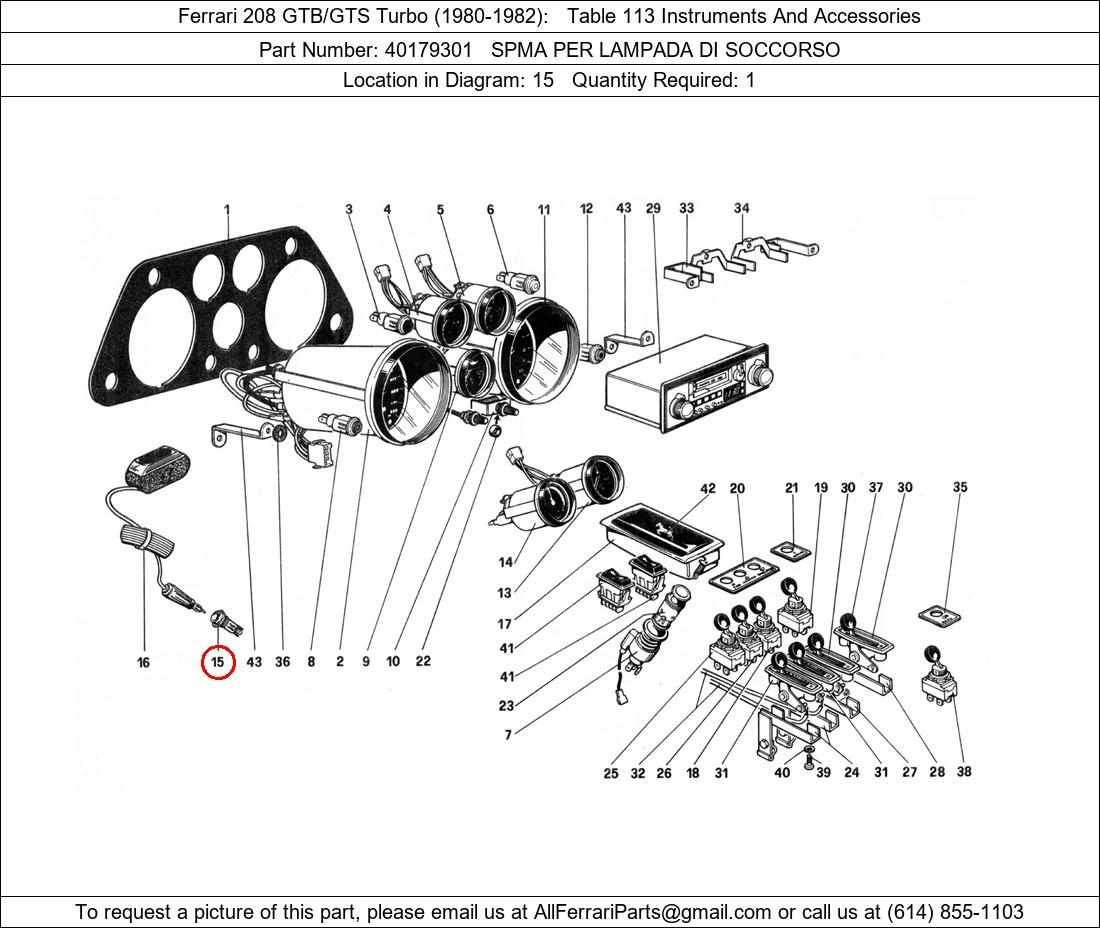 Ferrari Part 40179301