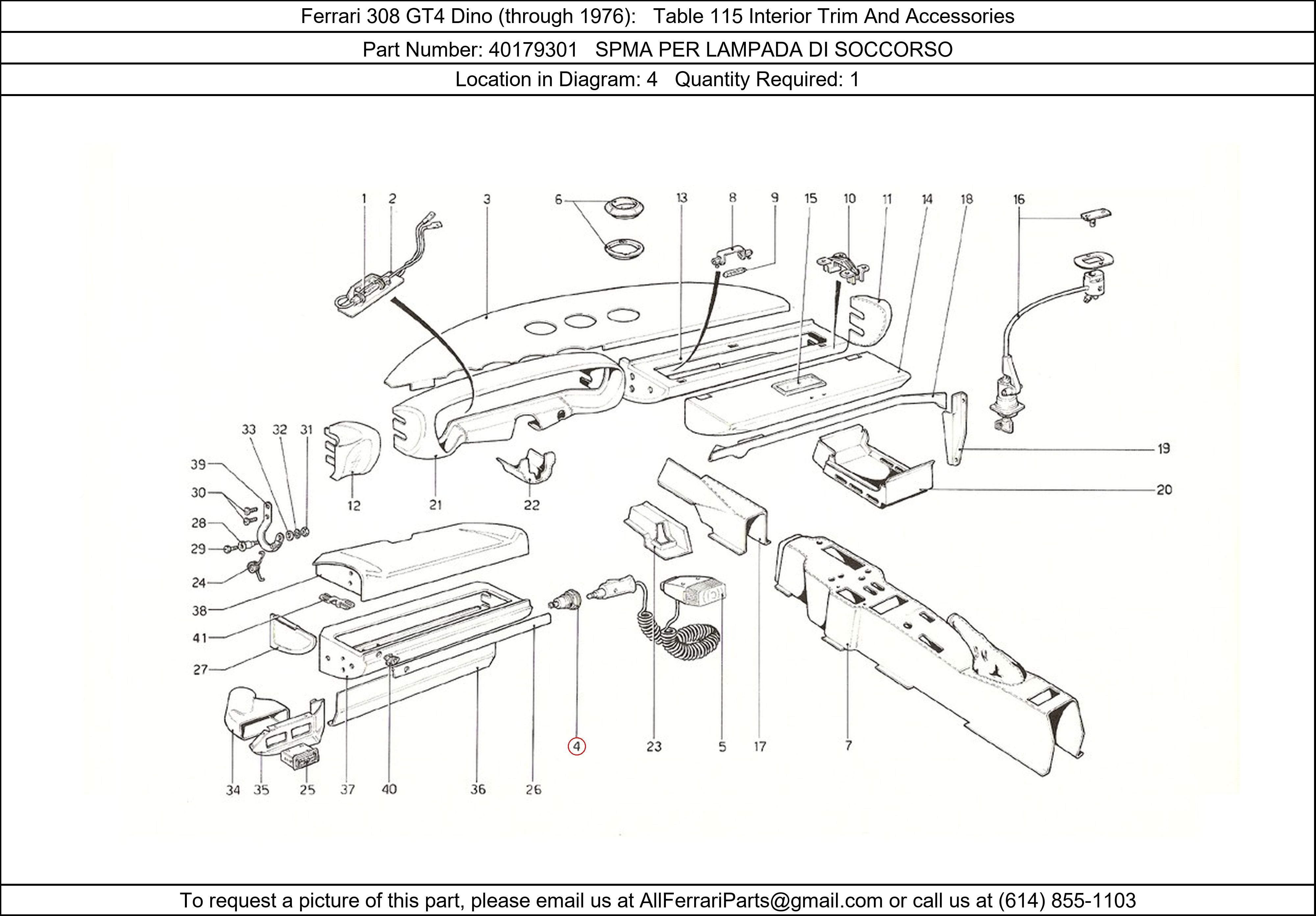 Ferrari Part 40179301