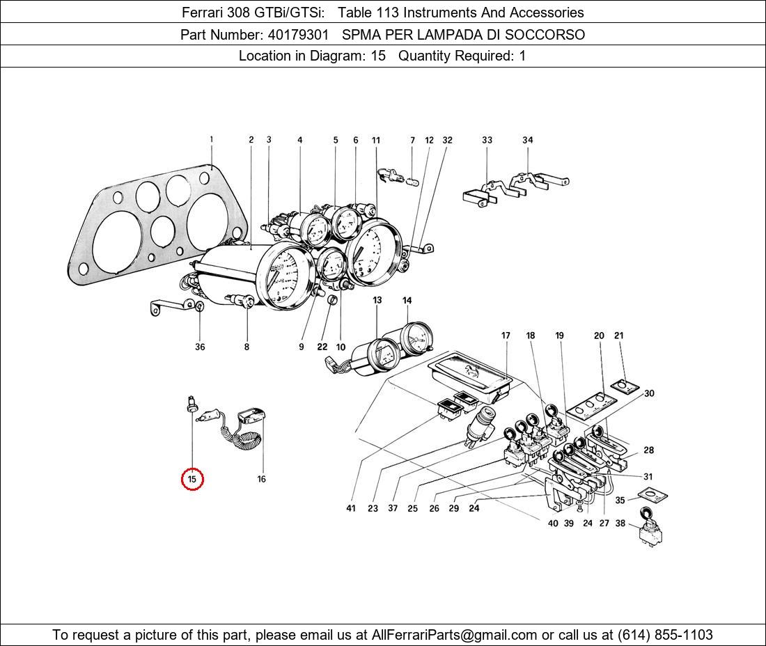 Ferrari Part 40179301