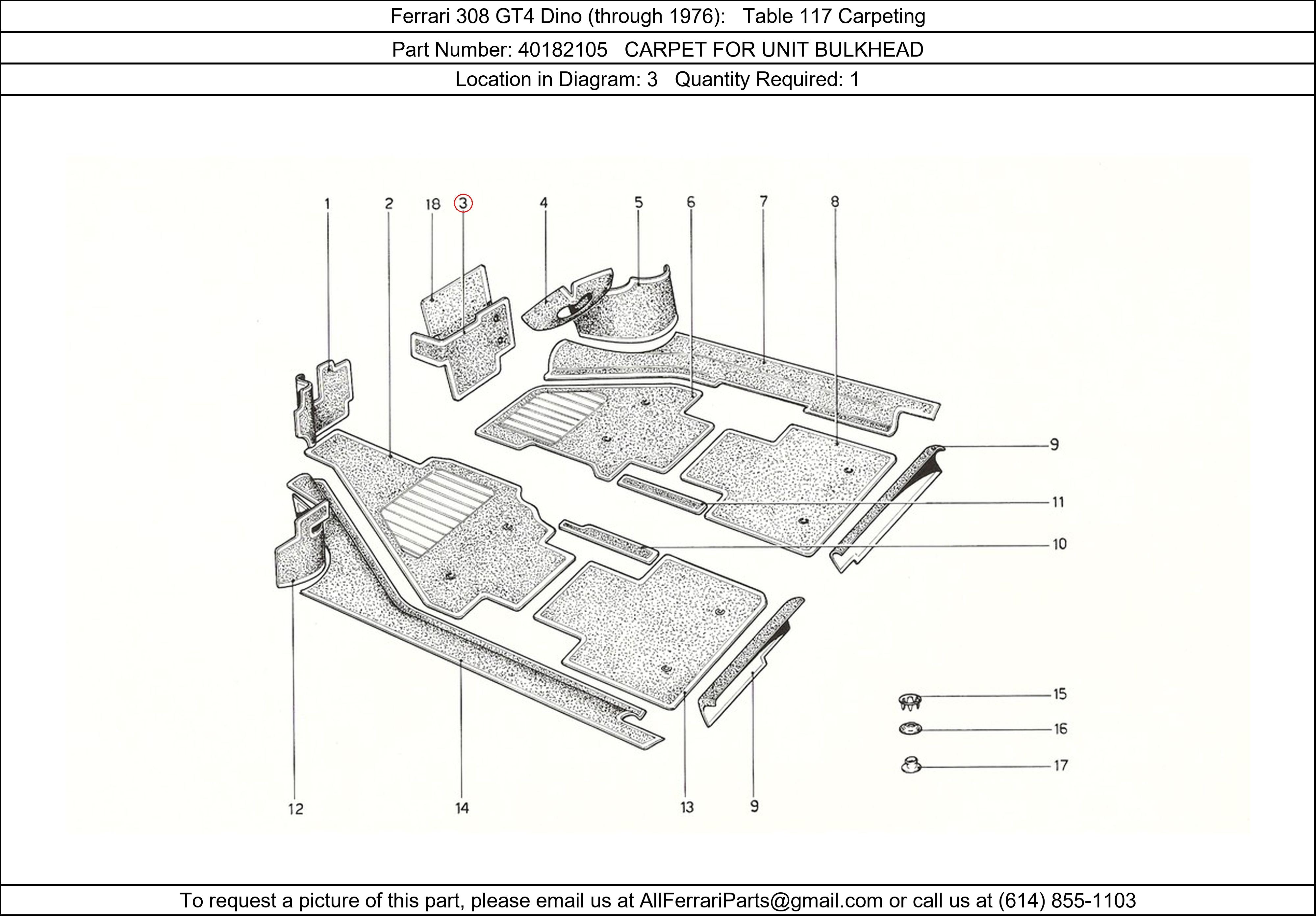 Ferrari Part 40182105