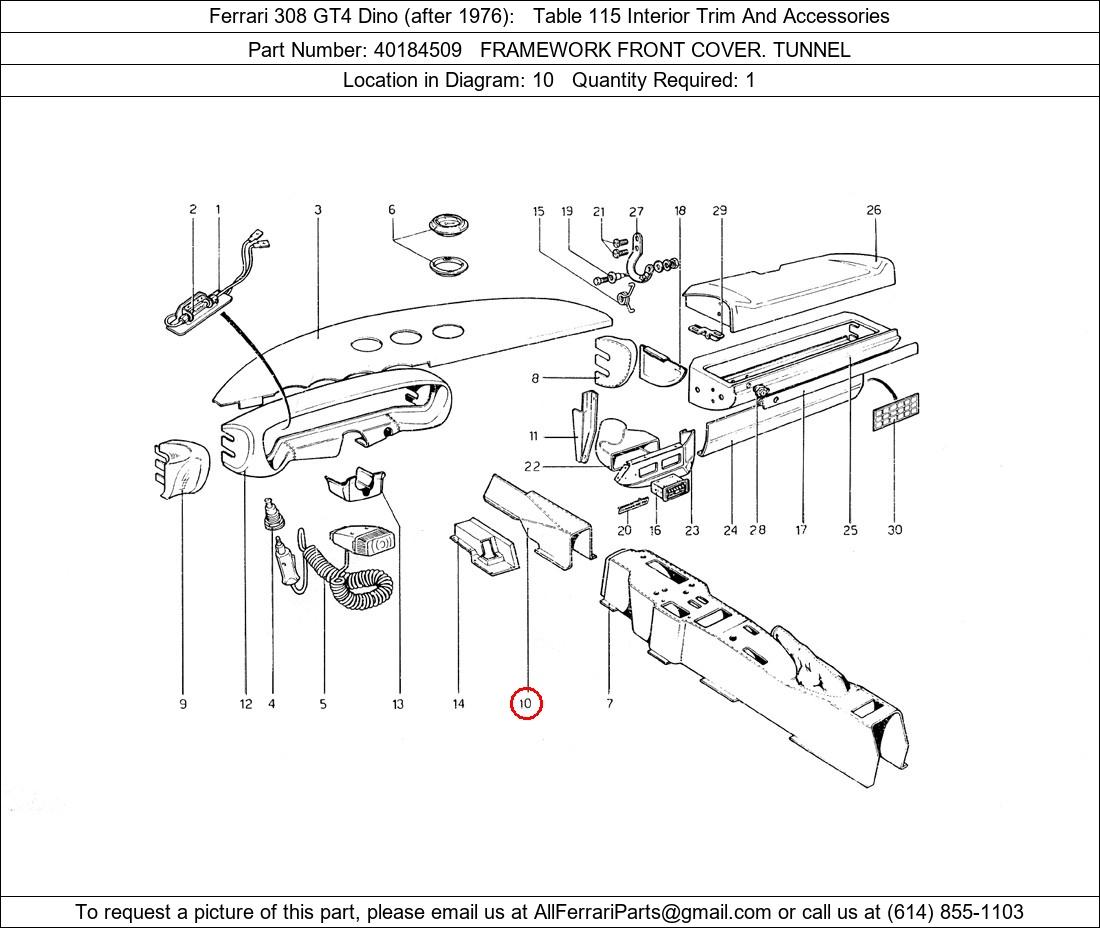 Ferrari Part 40184509