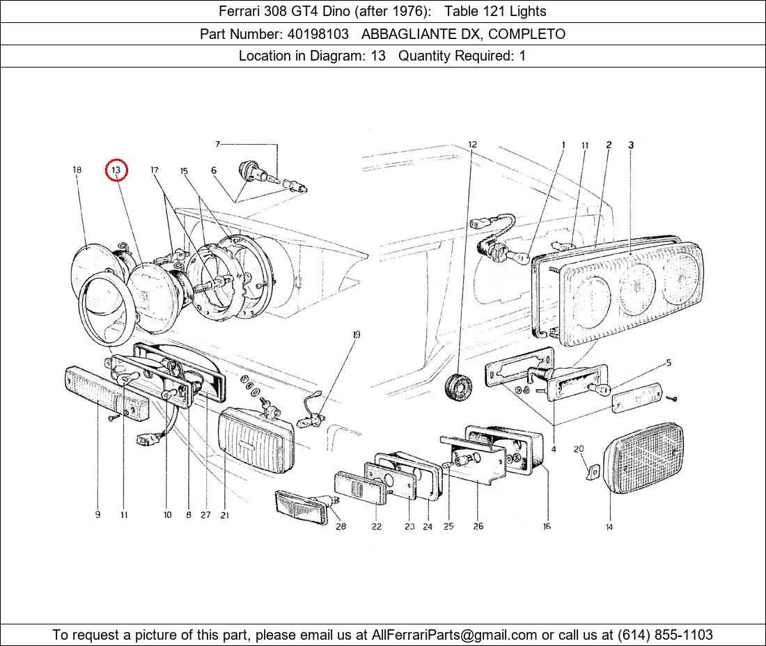 Ferrari Part 40198103