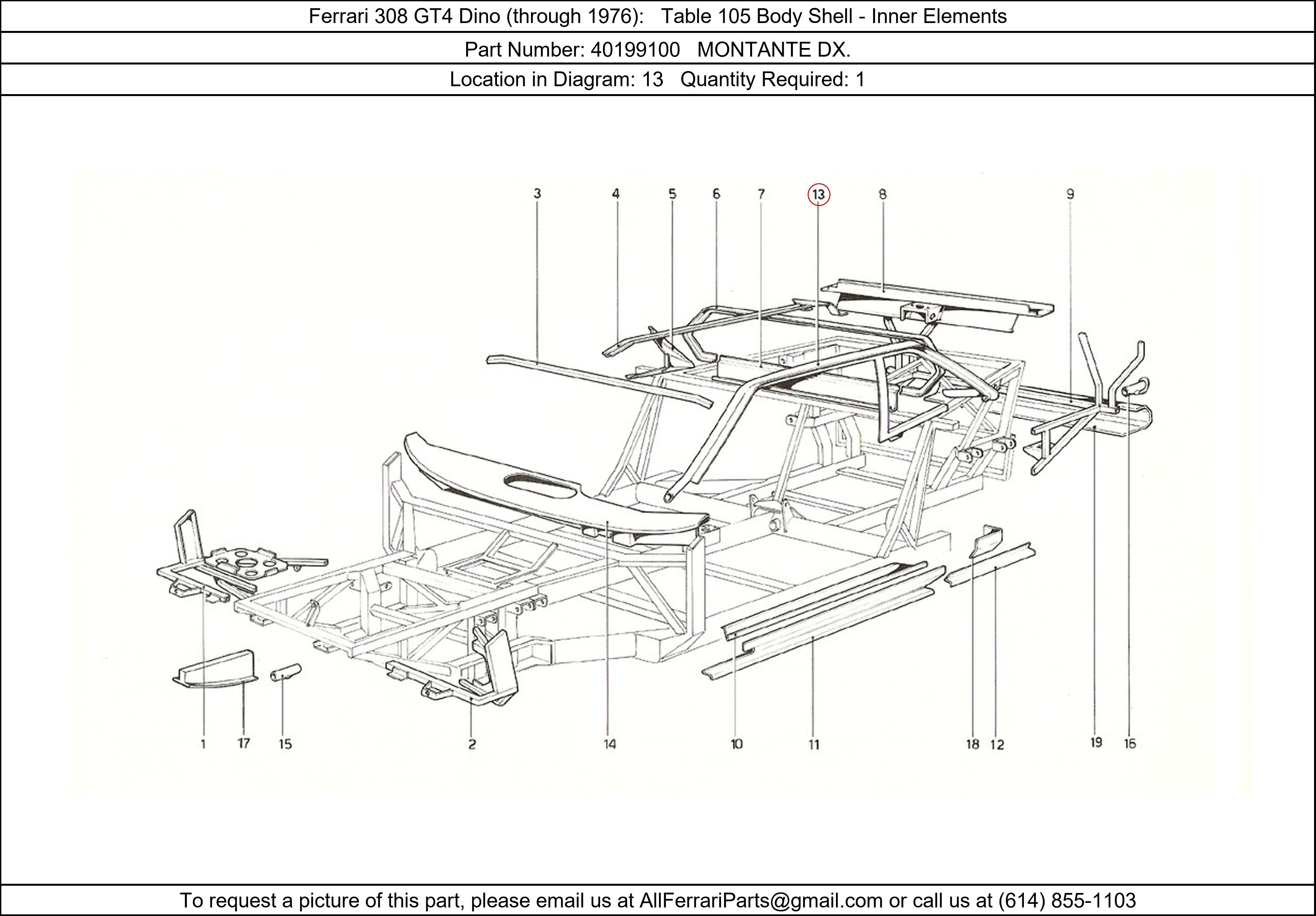 Ferrari Part 40199100