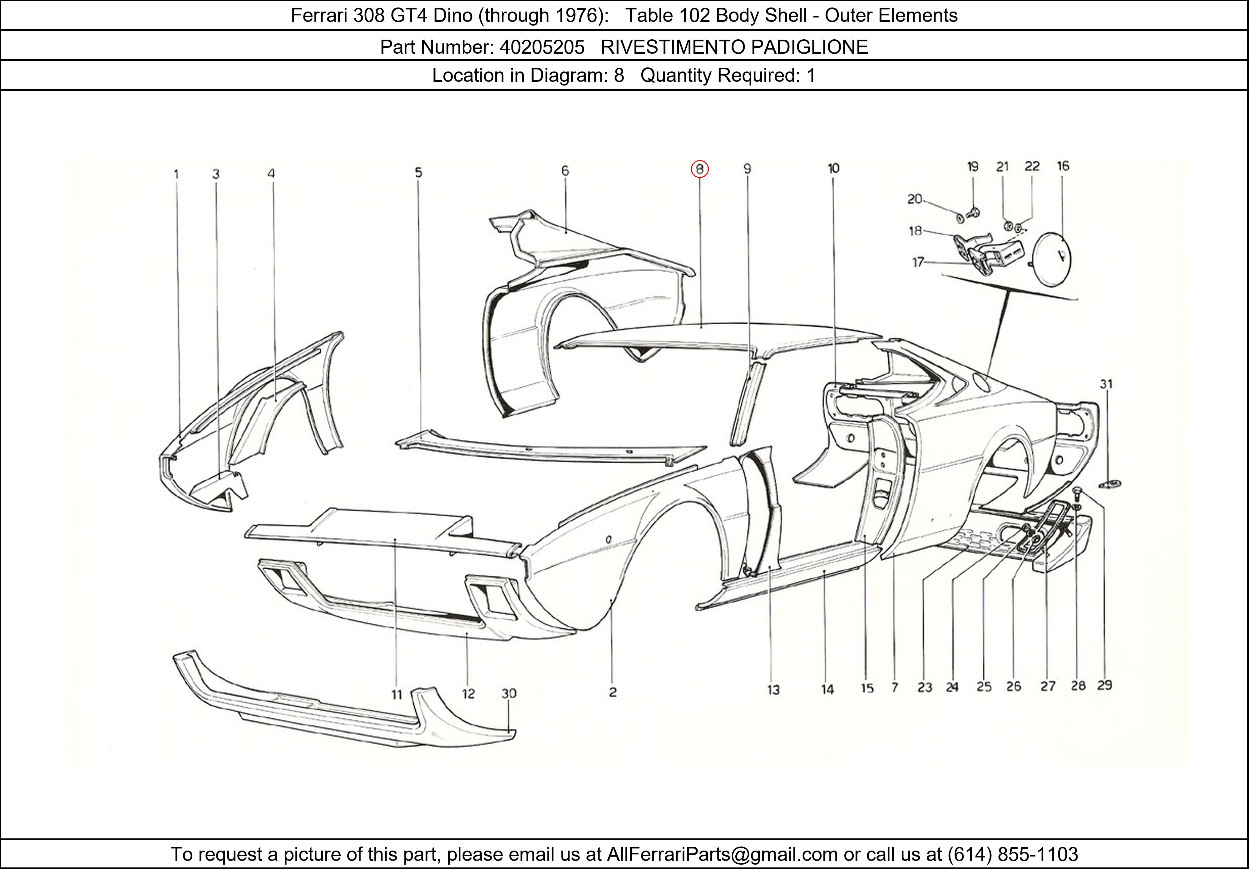 Ferrari Part 40205205