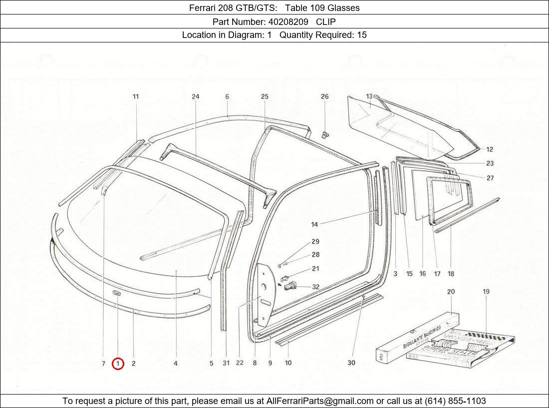 Ferrari Part 40208209