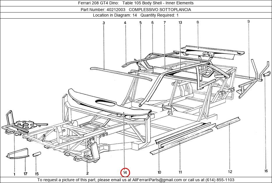 Ferrari Part 40212003