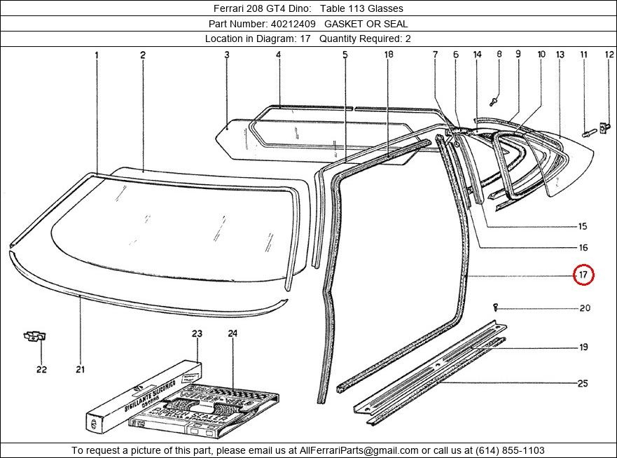 Ferrari Part 40212409