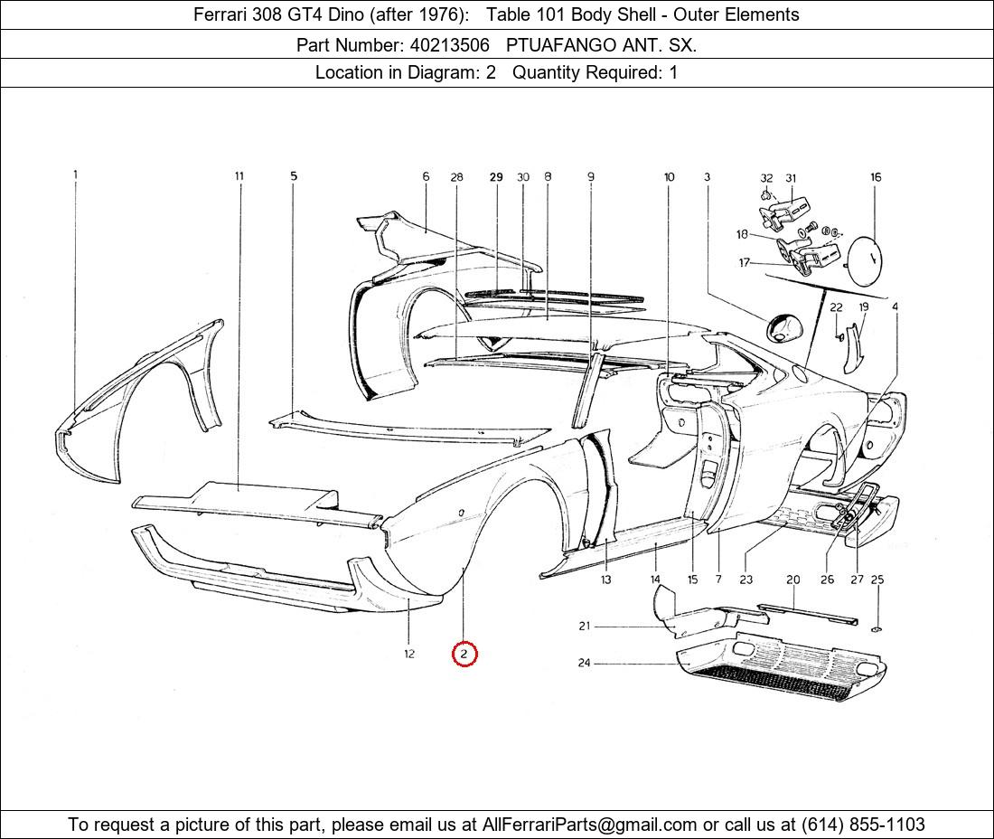 Ferrari Part 40213506