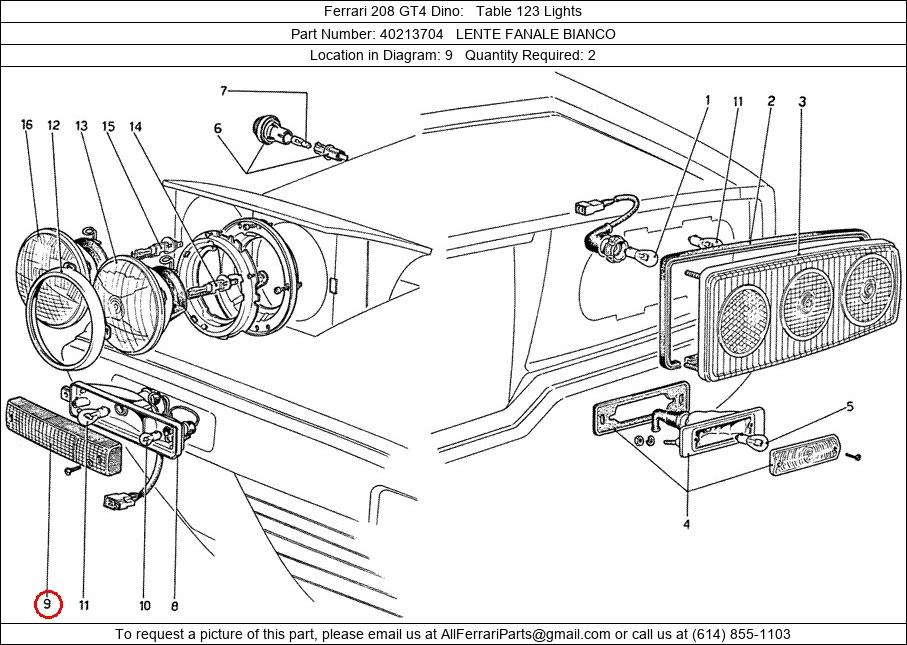 Ferrari Part 40213704