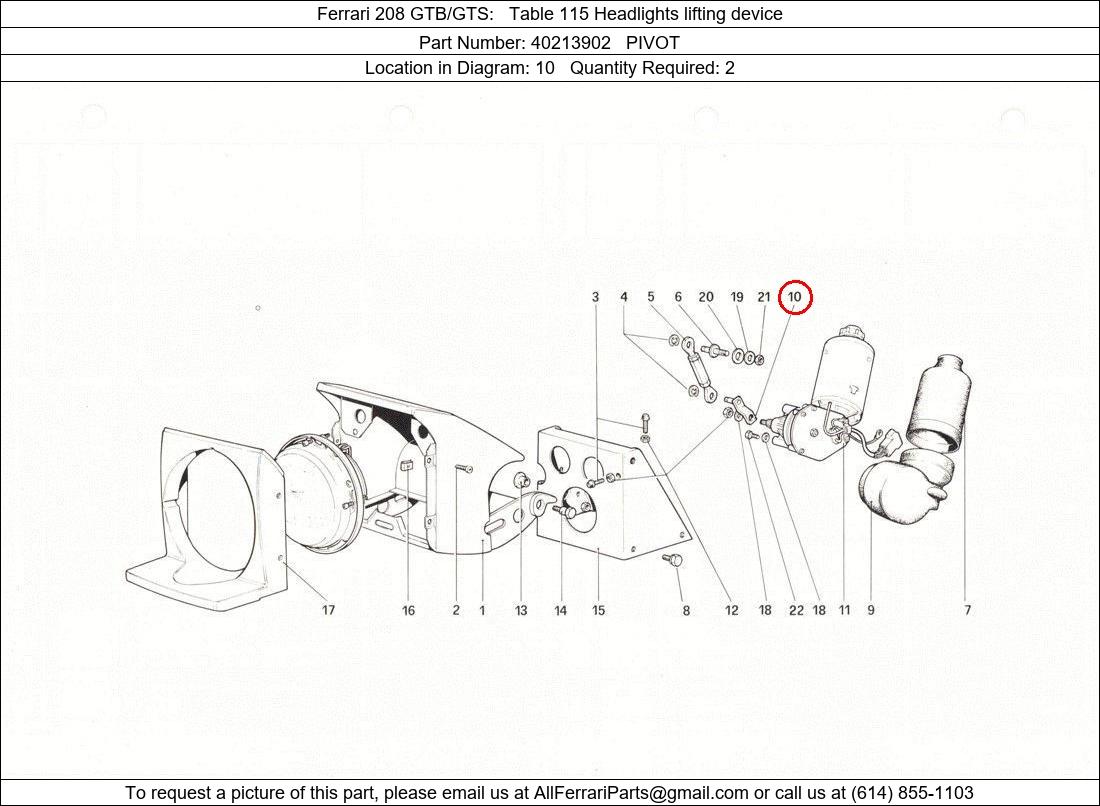 Ferrari Part 40213902