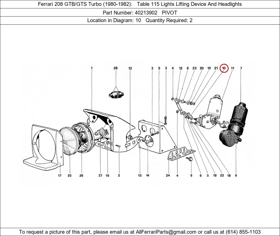 Ferrari Part 40213902