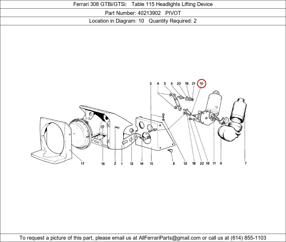 Ferrari Part 40213902