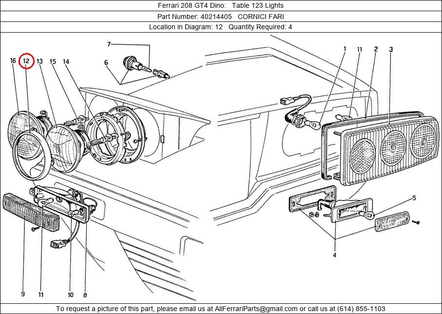 Ferrari Part 40214405