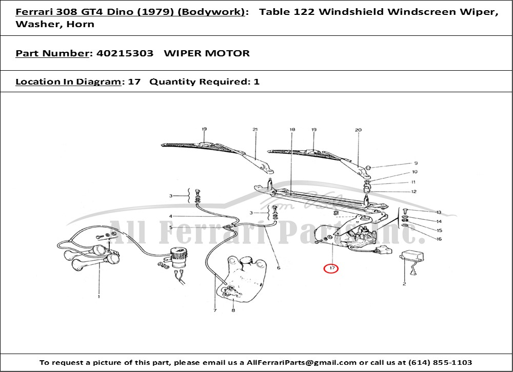 Ferrari Part 40215303