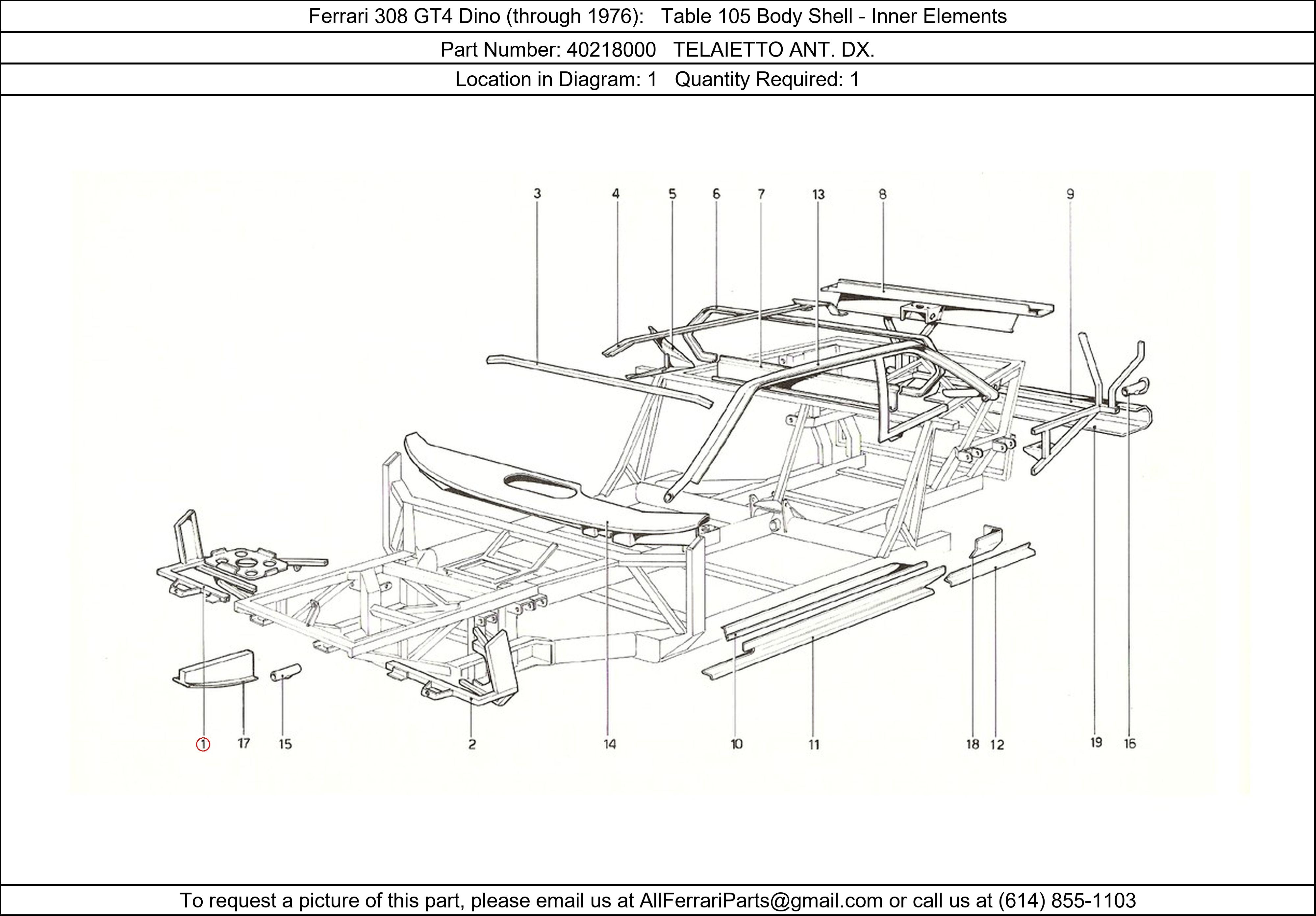 Ferrari Part 40218000