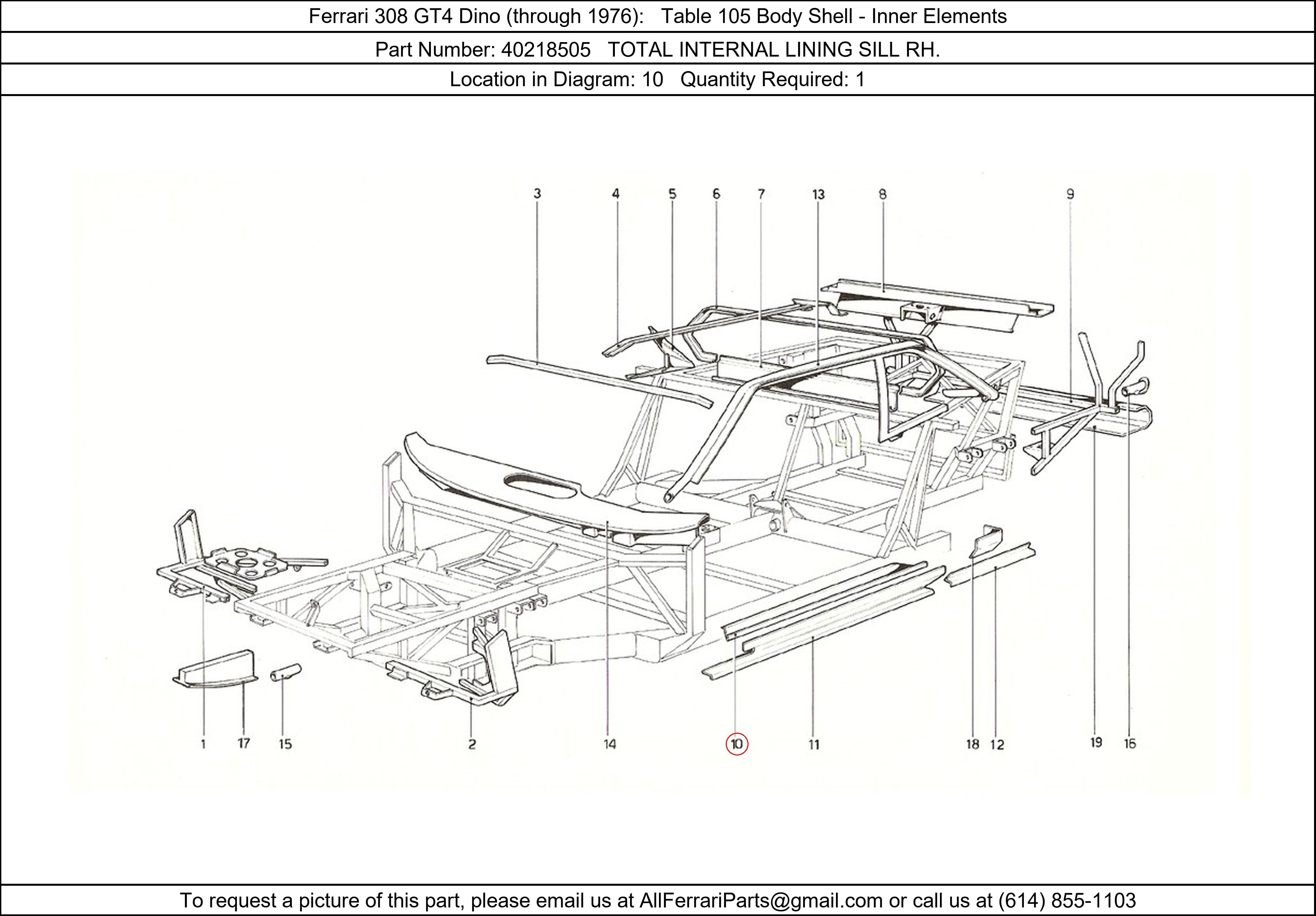 Ferrari Part 40218505