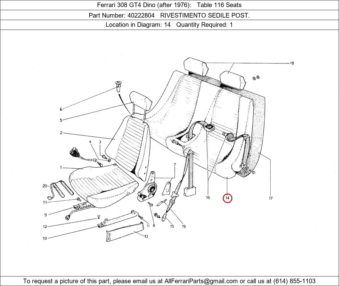 Ferrari Part 40222804